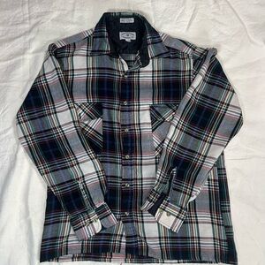 Vintage Don Douglas Trading Co Plaid Lined Flannel Shirt Jacket Men’s M